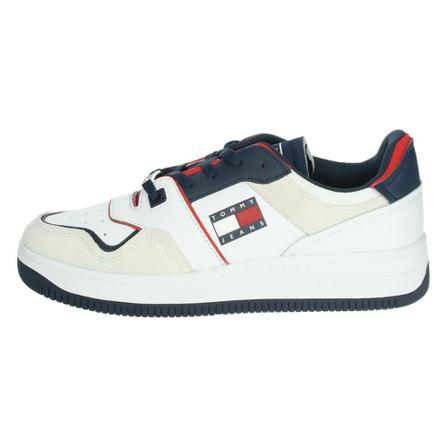 Tommy Hilfiger Sneakers bassa , Wit , Heren , Maat: 40 EU