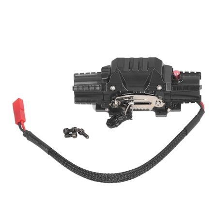 RC-kahden moottorin vinssi 1/10 alumiiniseosmetalli automaattinen simuloitu kauko-ohjattava auto SCX10-tyypille A