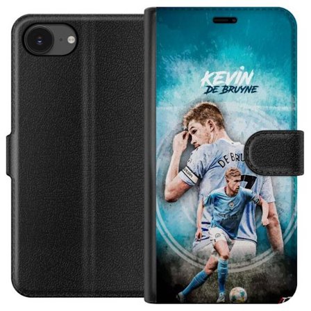 Kompatibel Tegnebogsetui til Apple iPhone 16e Kevin De Bruyne Napoli Belgien fodbold midtbanespiller kreativ spilmotor hurtig beslutningsevne teknisk