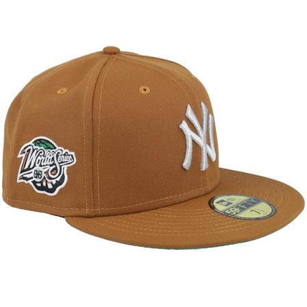 New Era - MLB Braun fitted Cap - New York Yankees Autumn Ridge 59FIFTY World Series 98 Peanut Fitted @ Hatstore