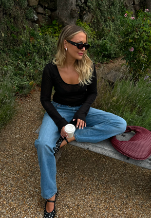 Josefin Lavold X Bubbleroom Josefin Long Sleeve Top Vaatteet