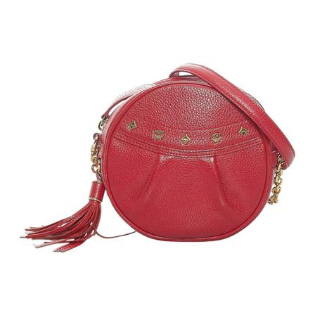 MCM Pre-owned, Shoulder Bags Rood, Dames, Maat:ONE Size