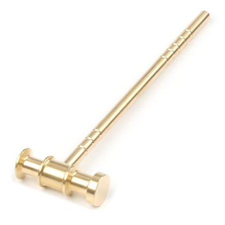 Høy kvalitet messing solid hammer DIY kompatibel med manuell hammer klokkegull 1 stk