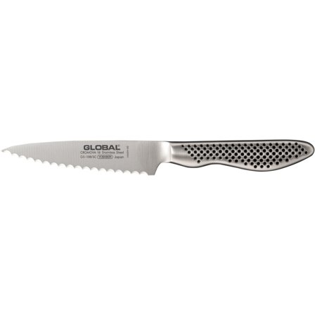 Global Taggete universalkniv 11,5 cm' - 'Rustfritt stål