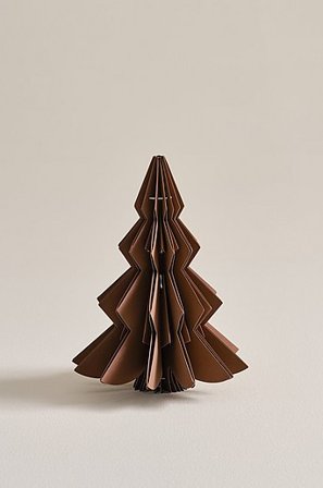 Jotex - Dekorationsgran Med Ljusslinga Brun ABIES - Köp Juldekoration hos Jotex