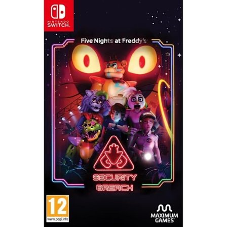 Five Nights at Freddy's Security Breach - Nintendo Switch-spel - Action - Steel Wool Studios - Cartridge