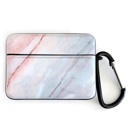 Airpods Pro marmorikuvioinen kotelo - Harmaa