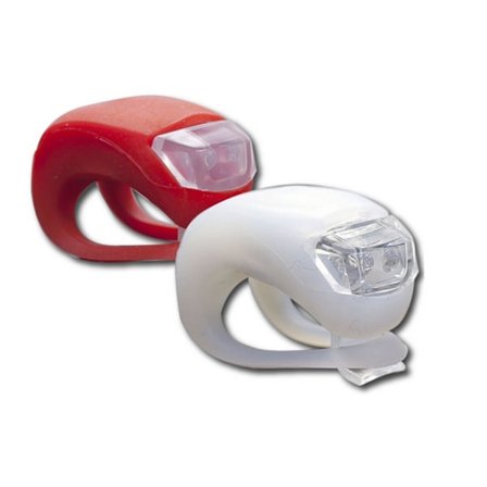 2 stk. Cykel Baglygte LED Silikon Vandtæt Cykel Lygte Bagtil Til Landevejscykel MTB Gave