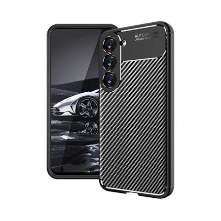 Samsung S23 Iskunkestävä ohut kansi FullCarbon V4