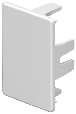 Obo Bettermann 6175554 Endestykke halogenfri, hvit 45 x 30 mm, Installasjonsmaterial