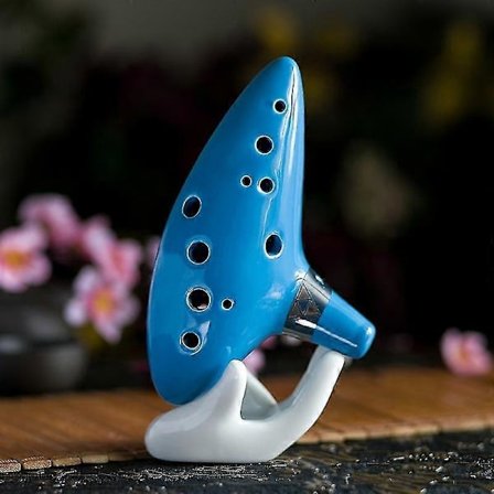Ocarina Keramisk Alto Legend Zelda Fløyteinstrument