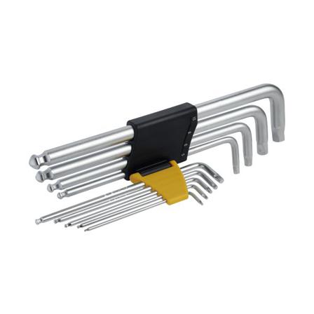 Ironside 100737 Kulma-avainsarja 9 osaa, 1,5-10 mm, Käsityökalut