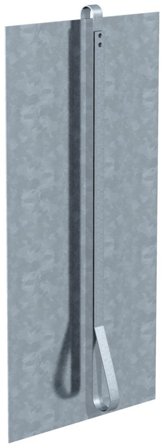 Obo Bettermann 5009235 Jordplåt 2 st monteringshål Ø11 mm, Jordning & åskskydd