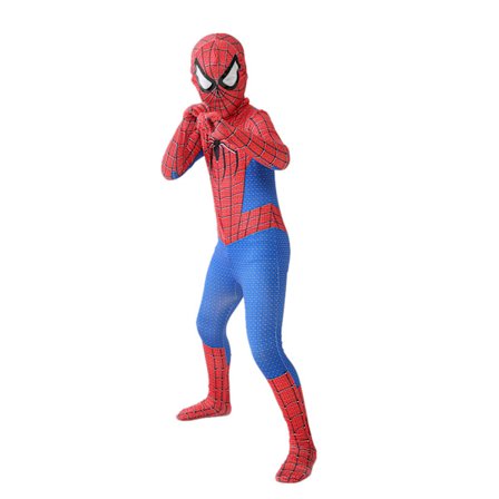 Mub- Rød lack Spiderman Kostume Spider Man Dragt Spider-man Kostumer Børn Børn Spider-Man Cosplay Tøj halloween kostume
