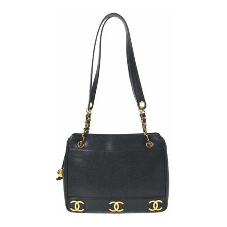Chanel Vintage - Vintage Väskor - Svart - Dam - Storlek: One Size, Dam, Storlek: ONE SIZE