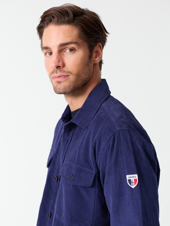 Jean Paul - Adam skjortejakke - Herre - Blå - Skjorter - L