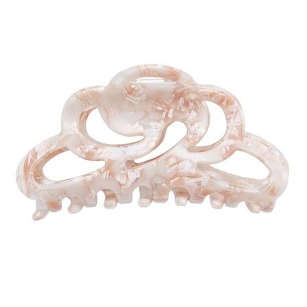 ByBarb Hair Claw Judy Beige, Hår, Børster & Accessories, Hårpynt