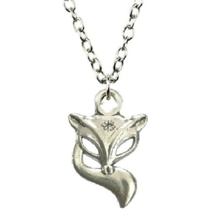 Necklace - Fox - Silver - Chain