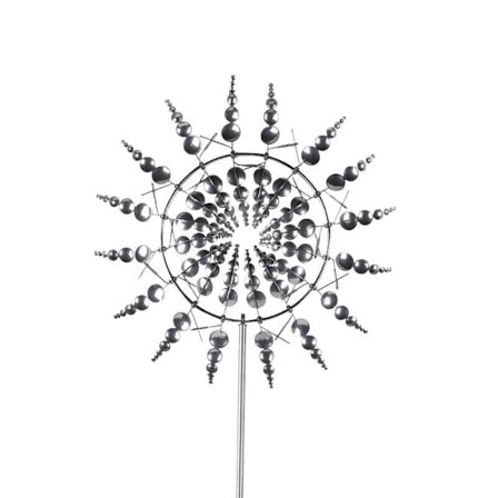 Vindspill og fargerikt vindhjul for hagedekorasjon, terrassepynt, utendørsdekorasjon