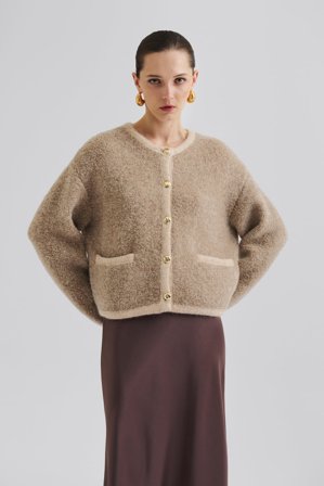 Malina - Carly cardigan - XL - Beige