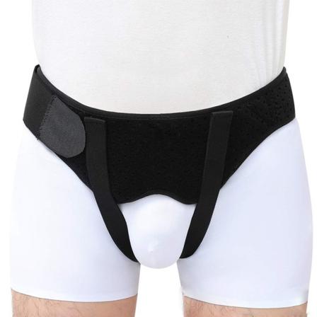 Bråckbälte för enkel/dubbel inguinal eller sportbråck XL