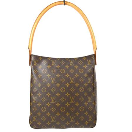 Louis Vuitton Vintage, Pre-owned Canvas louis-vuitton-bags Bruin, Dames, Maat:ONE Size