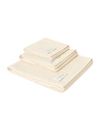 STUDIO FEDER Una Håndklæde - Yellow - 100X 160CM