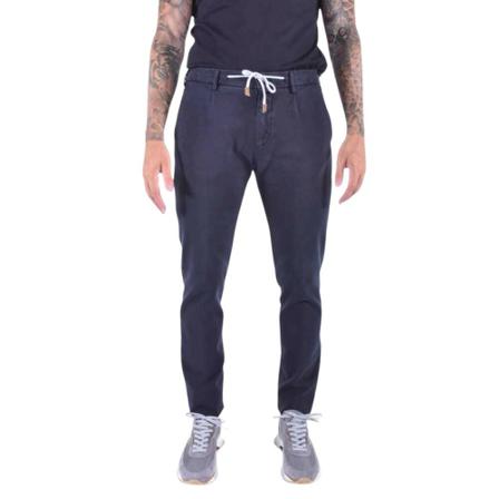 Eleventy Broek , Blauw , Heren , Maat: W34