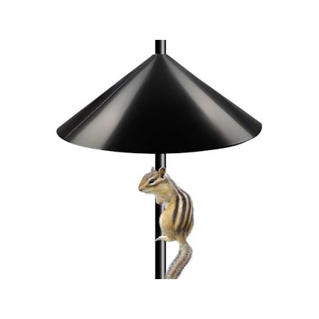 Stångmonterad Ekorrskyddskärm Skyddar Fågelmatare Skyddande Hölje