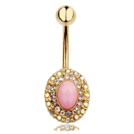 Navelsmycken 14G Kirurgiskt Stål