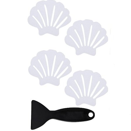 24 stk. skridsikre badekar klistermærker til badekar, brusebad, bademåtte