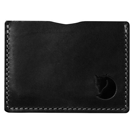 Fjällräven Övik Card Holder Leather Black