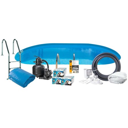 Swim & Fun 2784 Bassengpakke 8 x 4 x 1,5 m, 38 840 l, Basseng & utebad