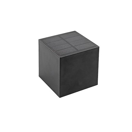 2 stk Solcelle Vanntette Led Vegglampe Ambiente Vegglys Utendørs Patio Hage Gjerde Kvadratisk Nattebelysning