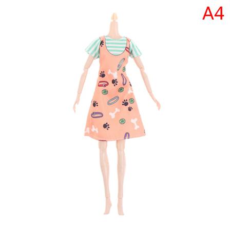 6 Artiklar/ Lot Kläder För Game Wear Outfit Toppar Byxor 30cm Mini