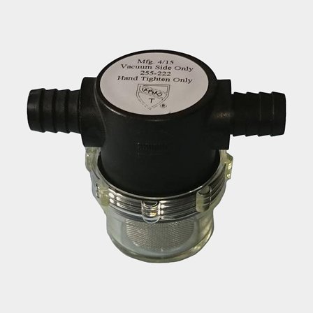 Pump Filter ShurfloTwist-On Water Strainer, 1/2′′ (13 mm) hose to 1/2′′ (13 mm) hose