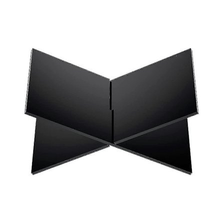 Akryl Bokholder X-formet Displaystativ For Kokebok Oppskrift Meny Magasiner Eventyrbok Holder For