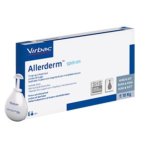 Virbac Allerderm Spot On 6 pipetter