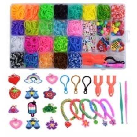 Loom Bands Kit - 1500st och massor med tillbehör.
