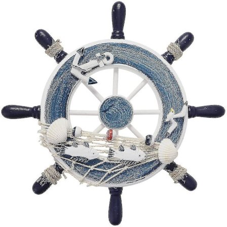 Ror i tre med maritim dekorasjon (FMY)