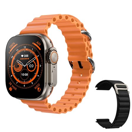 Ny Smart Watch Ultra 8 NFC GPS Track 49mm Herre Dame Smartwatch Series 8 Termometer Bluetooth-opkald Vandtæt Sport Til Apple