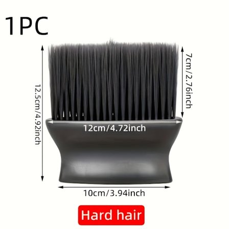 Dobbeltsidig bilinteriørrengjøringsbørste med myke gule og harde svarte børster - Kraftig, dobbeltsidig design med ergonomisk grep [DB]