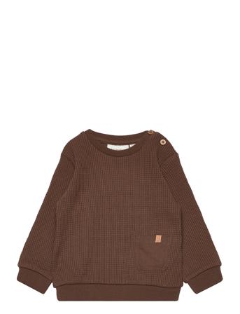 Nbmolaf Ls Sweat Lil Pullover Brun Lil'Atelier*Betinget Tilbud