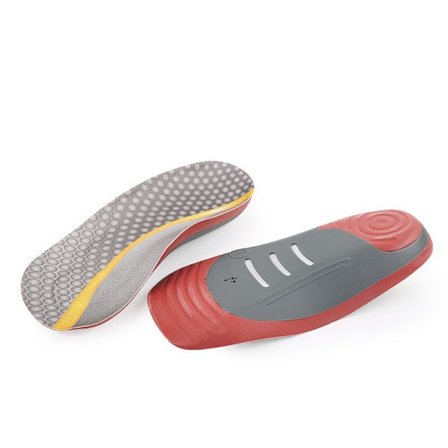 Ortopediska skoinlägg för O-ben