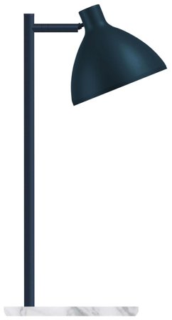 Westal Ark Micro Bordlampe GU10, uten lyskilde Midnattsblå/Marmor, Belysning