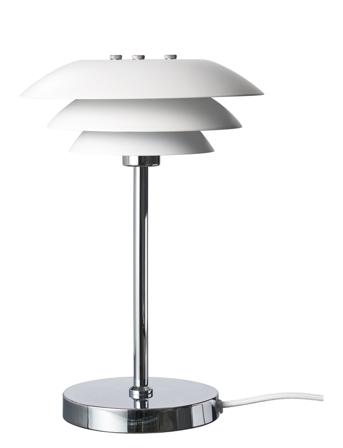 Dl20 Table Lamp Matt D20Cm Home Lighting Lamps Table Lamps Valkoinen Dyberg Larsen
