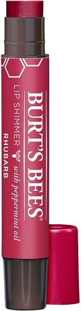 Burt's Bees Lip Shimmer Strawberry 2,6 g, Skincare, Ansigtspleje, Læbepleje