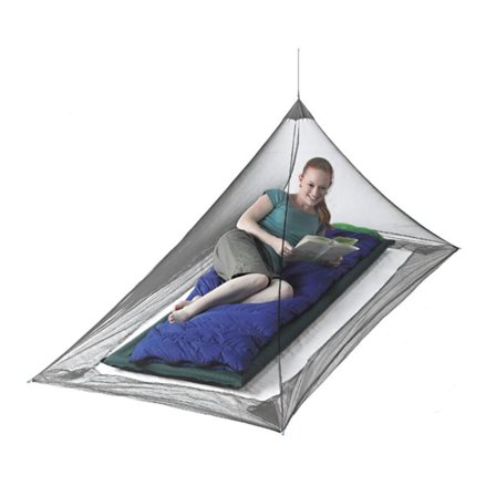 Sea to summit Nano Mosquito Net Single insect repellant Grey OneSize