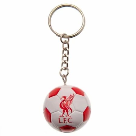 Liverpool FC Crest Ball Nøkkelring Rød/Hvit - spot sales Rød/Hvit