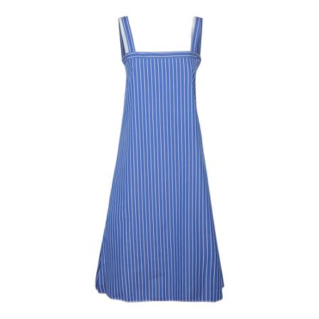 Sunnei, Stripes detail Dress Blauw, Dames, Maat:S
